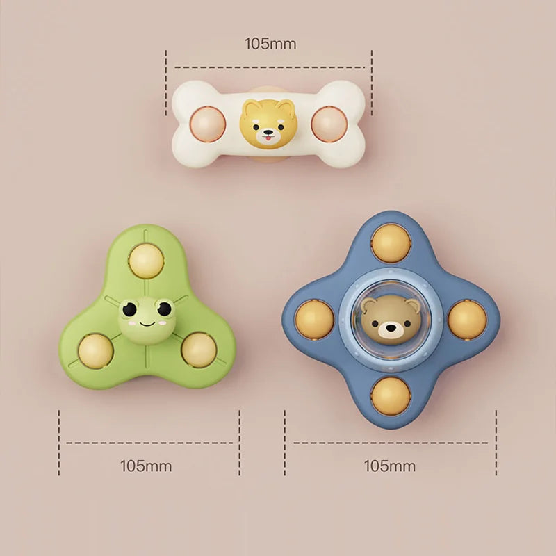 Saugnapf Spinner - Set/3-Stück