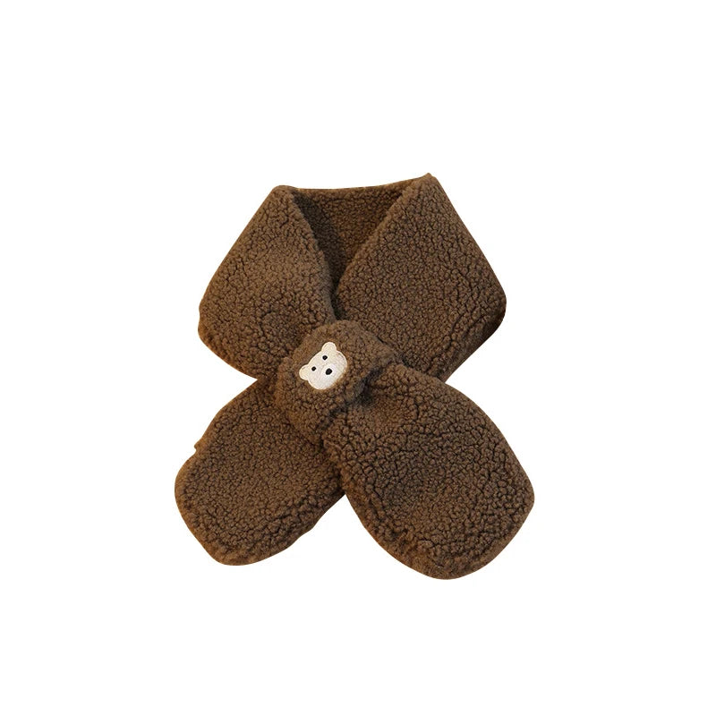 Bäriges Winterset für Babys: Kuschelschal & Handschuhe