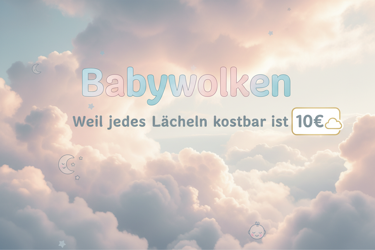 Babywolken Weil jedes Lächeln kostbar ist 10€