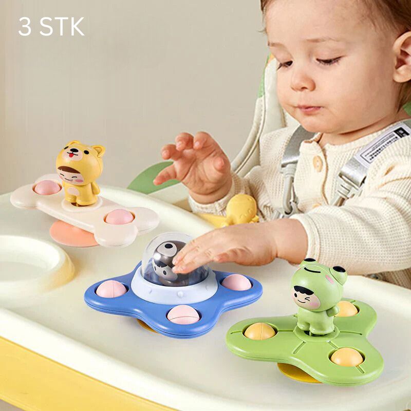 Saugnapf Spinner - Set/3-Stück