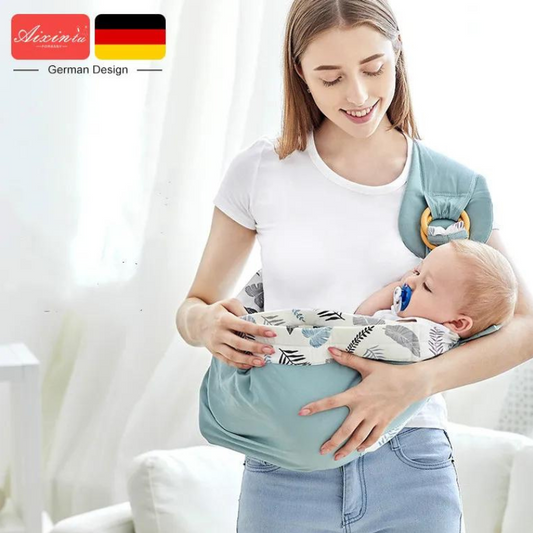 Multifunktionales Babytragetuch gemustert