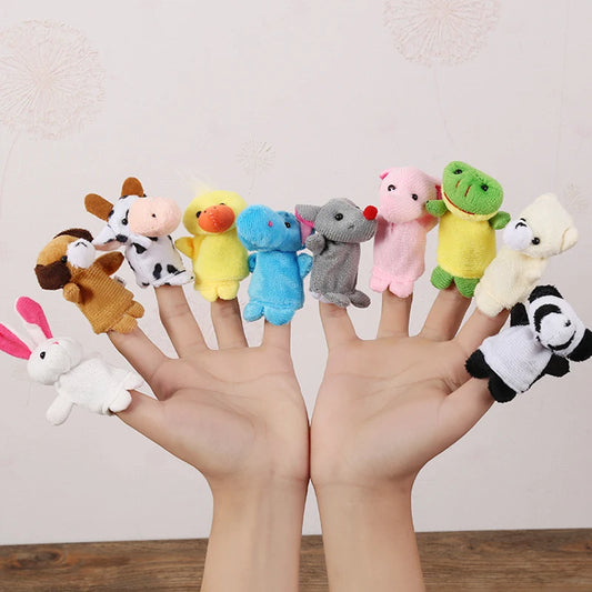 Tierfamilie Abenteuer – Deine Fingerpuppen Freunde