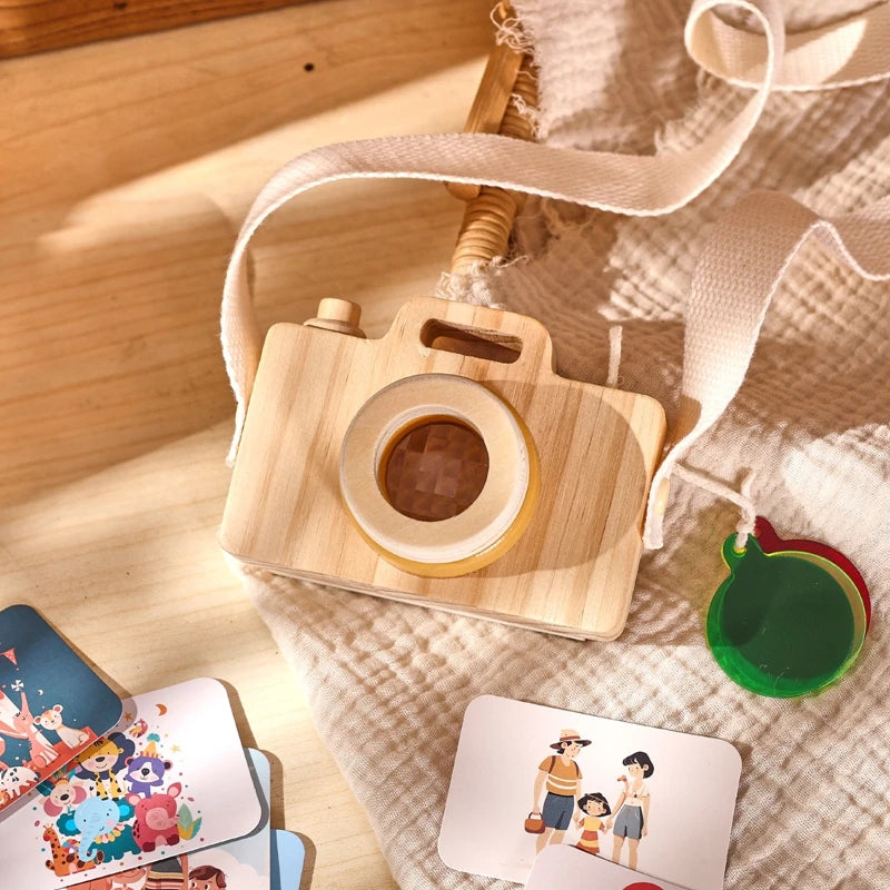 Holz Kamera – Montessori Lernspielzeug
