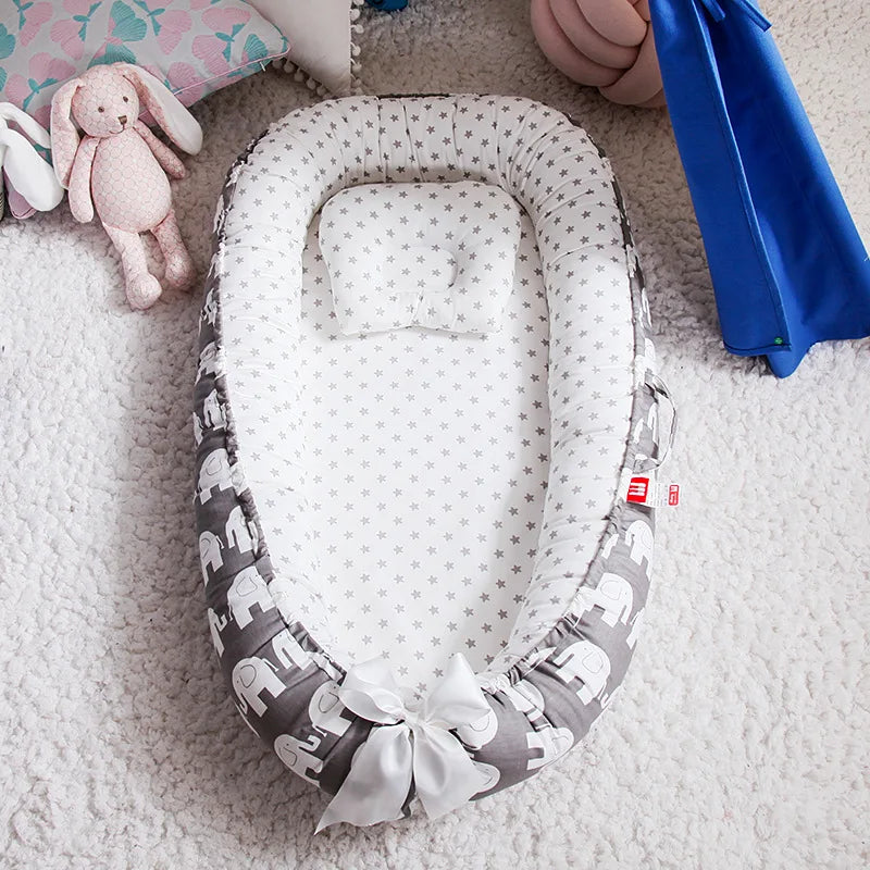 Multifunktionales Babynest für dein Wunder