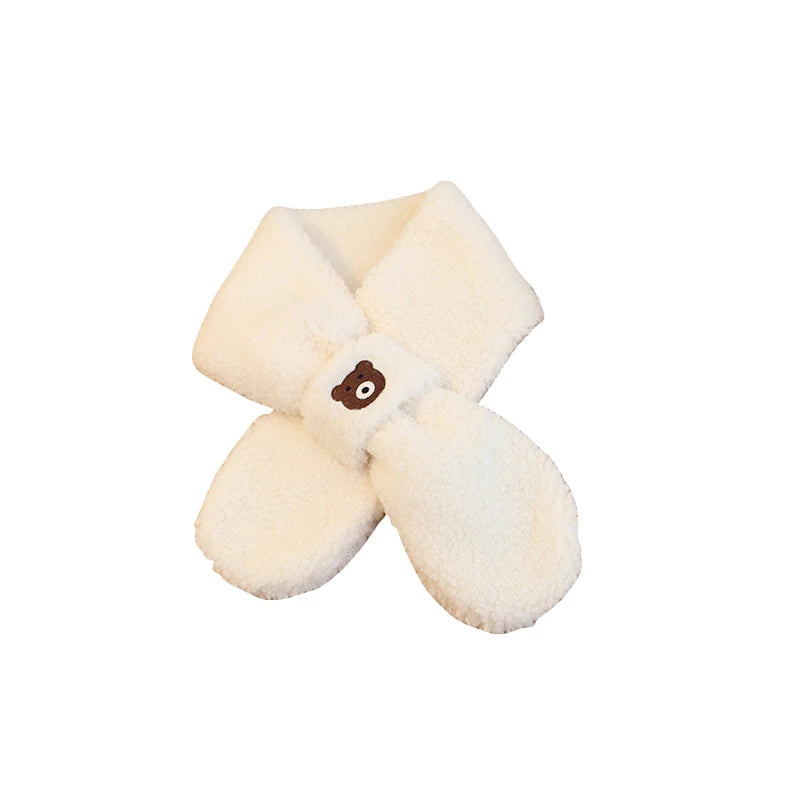 Bäriges Winterset für Babys: Kuschelschal & Handschuhe