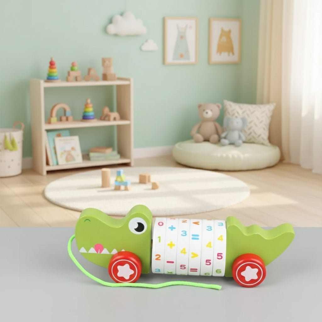 Holz Tier Ziehspielzeug