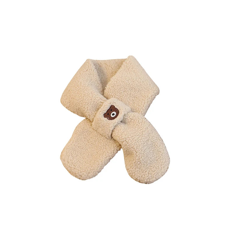 Bäriges Winterset für Babys: Kuschelschal & Handschuhe