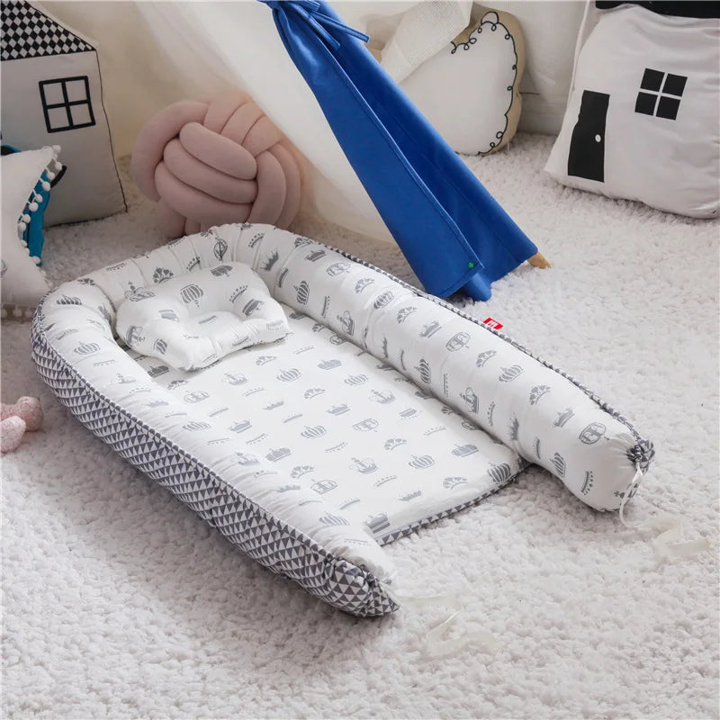 Multifunktionales Babynest für dein Wunder