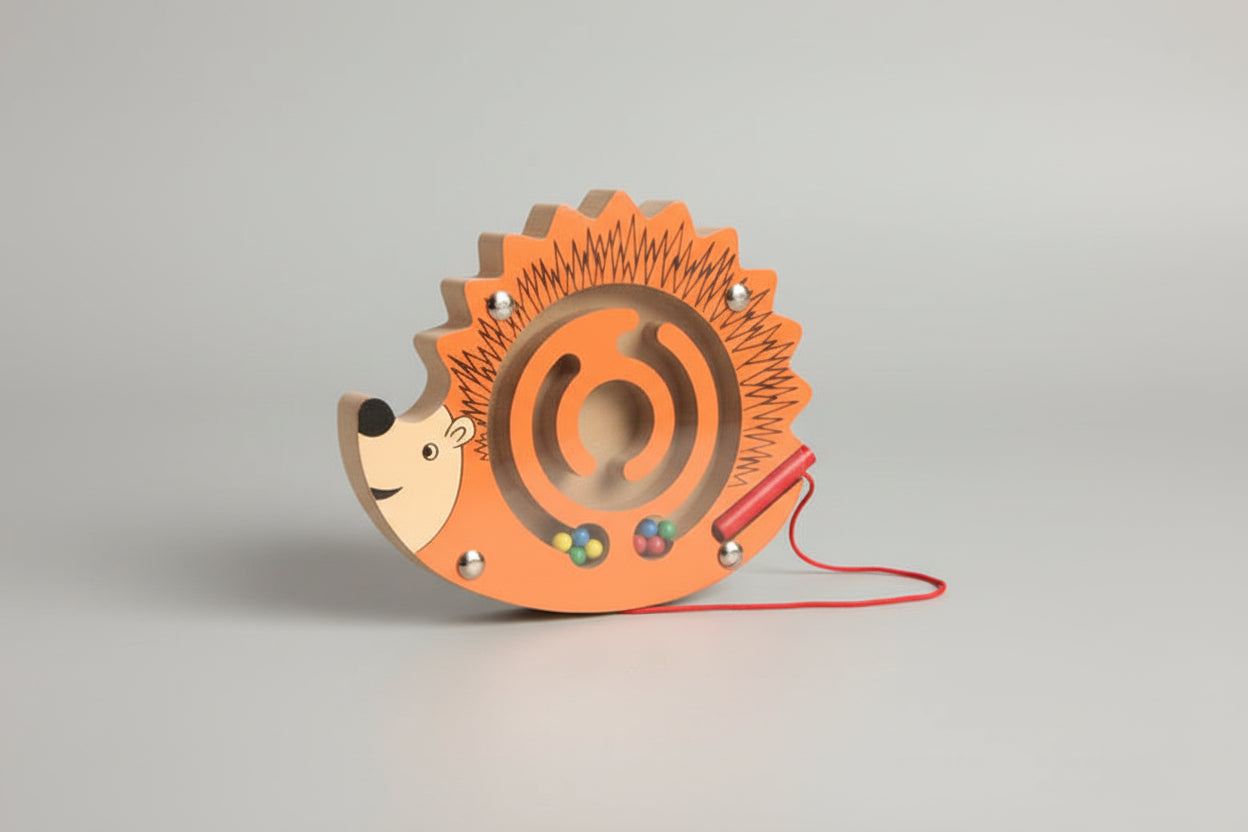Magnetisches Holz Labyrinth